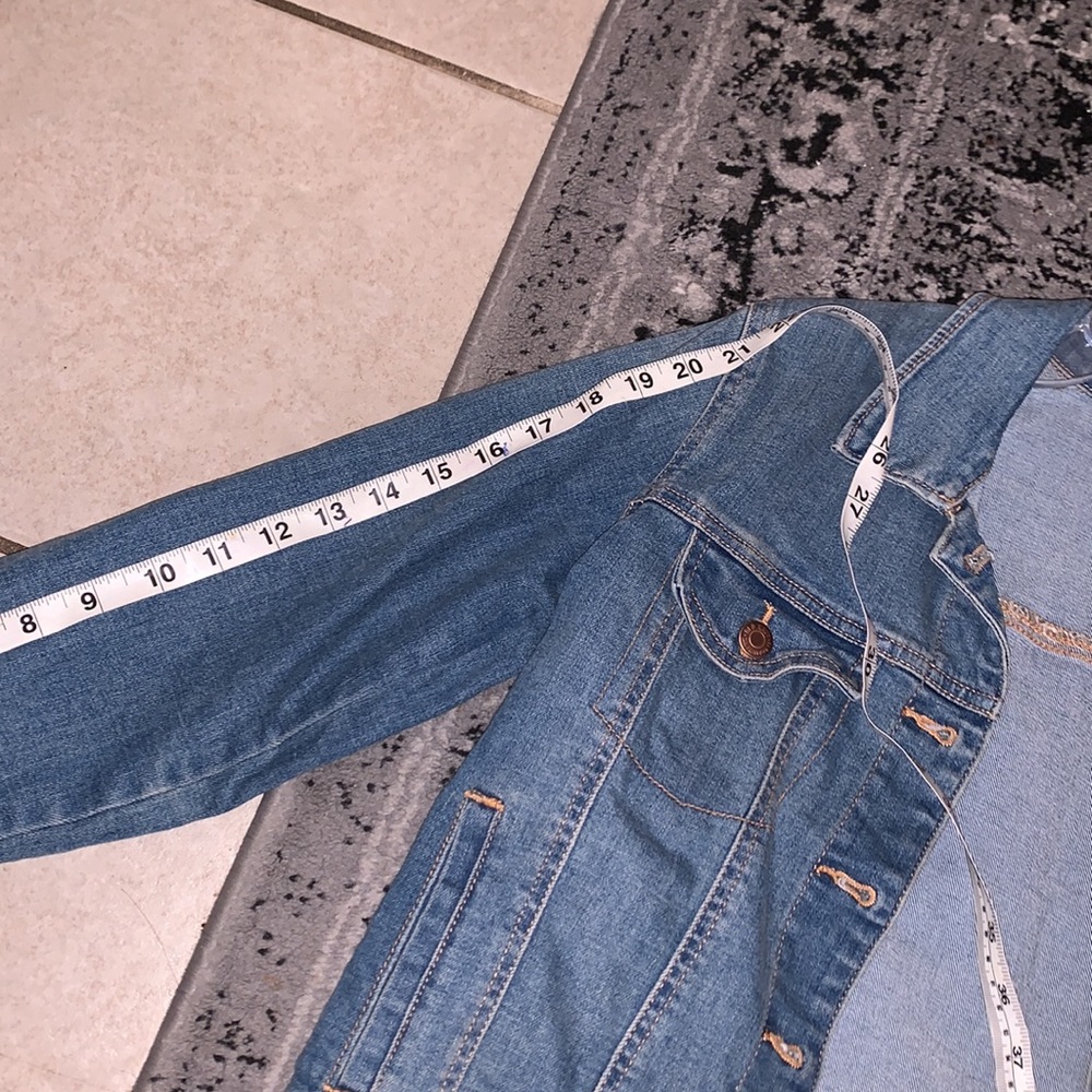 blue jean jacket - Picture 8 of 8